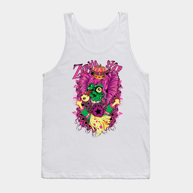 LSD Zombie Tank Top by Tee-ps-shirt